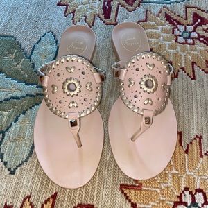 Pink Jelly Jack Rogers Sandals